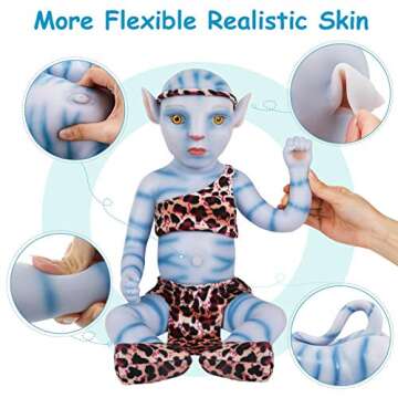 Vollence Avatar Realistic Silicone Reborn Boy Doll