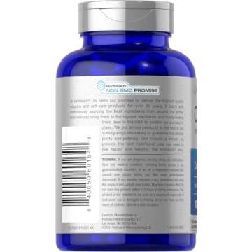 Horbäach Colon Cleanse | 100 Capsules | Non-GMO & Gluten Free Colon Cleanser Pills for Adults | with Ozonated Magnesium