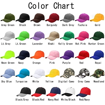 Falari Adjustable Baseball Cap for All Seasons