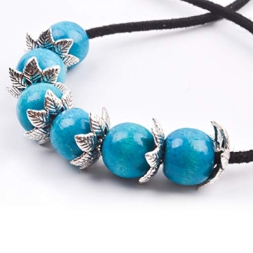 Jdesun Colorful Round Wood Beads for DIY Crafting