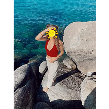 AEPEBO Sexy Women’s Crop Top with Unique Back Design