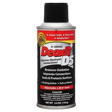 DeOxit D5 Contact Cleaner Restores Electronics Performance
