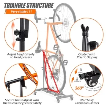 Sttoraboks Vertical Bike Stand for Easy Indoor Storage