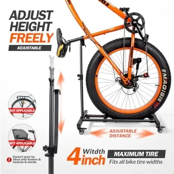 Sttoraboks Vertical Bike Stand for Easy Indoor Storage