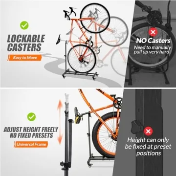 Sttoraboks Vertical Bike Stand for Easy Indoor Storage