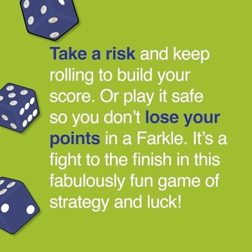 PlayMonster Farkle Classic Dice Game for Family Fun