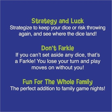 PlayMonster Farkle Classic Dice Game for Family Fun