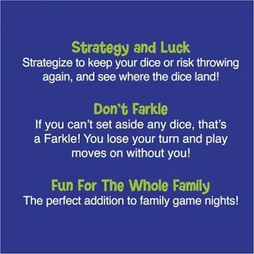 PlayMonster Farkle Classic Dice Game for Family Fun