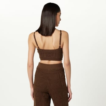 The Drop Diza Crochet Bralette for Summer Fashion