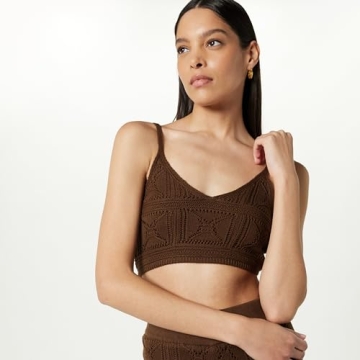 The Drop Diza Crochet Bralette for Summer Fashion