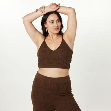 The Drop Diza Crochet Bralette for Summer Fashion