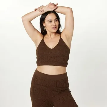 The Drop Diza Crochet Bralette for Summer Fashion