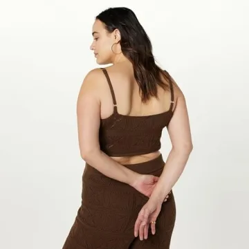 The Drop Diza Crochet Bralette for Summer Fashion