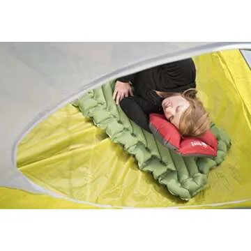 KLYMIT Static V Inflatable Sleeping Pad for Comfort & Portability