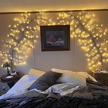 Enchanted Willow Vine Lights for Warm White Decor