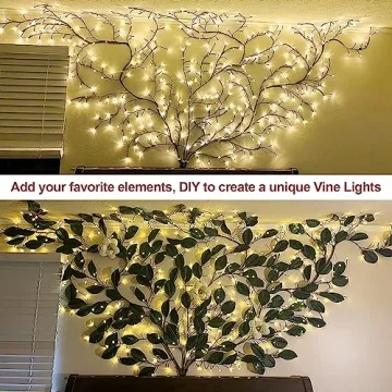 Enchanted Willow Vine Lights for Warm White Decor