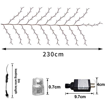 Enchanted Willow Vine Lights for Warm White Decor