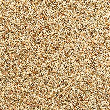 Wild Harvest Daily Blend Nutrition Diet for Parakeet, Canary and Finch, Orange flavored, 10 Pounds