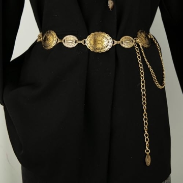 Stylish ILuvatar Retro Chain Belt for Any Outfit