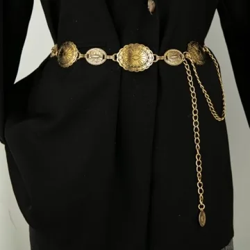 Stylish ILuvatar Retro Chain Belt for Any Outfit