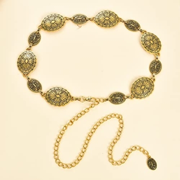 Stylish ILuvatar Retro Chain Belt for Any Outfit