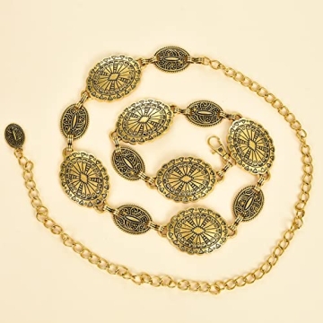 Stylish ILuvatar Retro Chain Belt for Any Outfit