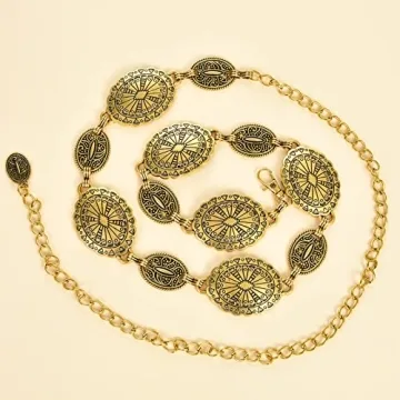 Stylish ILuvatar Retro Chain Belt for Any Outfit