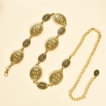 Stylish ILuvatar Retro Chain Belt for Any Outfit