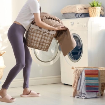 ROSGONIA King Size Comforter Set in Taupe Brown