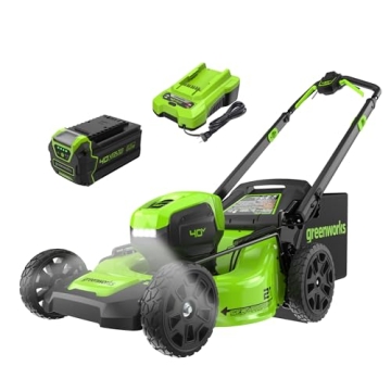Greenworks 40V 21" Brushless Cordless Self-Propelled Lawn Mower