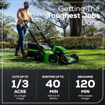 Greenworks Brushless 40V Self-Propelled Lawn Mower