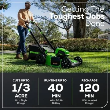 Greenworks Brushless 40V Self-Propelled Lawn Mower