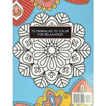 Mandala Coloring Book for Kids: Big Mandalas to Color for Relaxation, Book 1 (Mandala Coloring Collection)