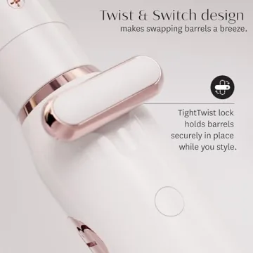 T3 Switch Kit Classic Trio Curling Iron with Interchangeable Barrels