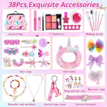 Novelty Advent Calendar 2024 Unicorn Gifts for Kids