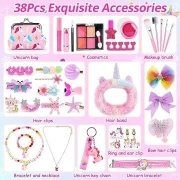 Novelty Advent Calendar 2024 Unicorn Gifts for Kids