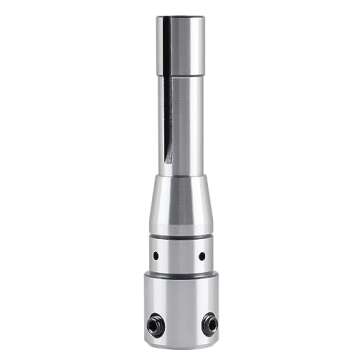 Accusize Industrial Tools R8 to 3/4'' Weldon Shank Arbor Adapter, Compatible with Annular Cutters for Bridgeport Milling Machines, Durable Construction, MC08-0034