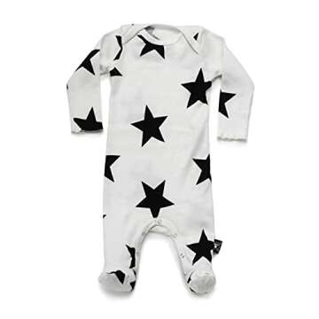 NUNUNU Baby Footed Overall for Style and Comfort