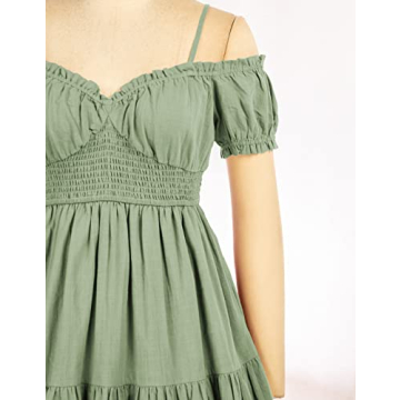 Stylish Zexxxy Off Shoulder Summer Mini Dress - S-XL