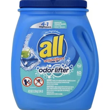 All Mighty Pacs Laundry Detergent - Odor Lifter 60 Count