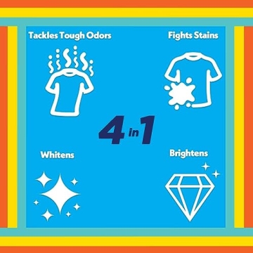 All Mighty Pacs Laundry Detergent - Odor Lifter 60 Count