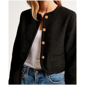 YEXPINE Women's Tweed Jacket: Stylish & Versatile Fall Fashion
