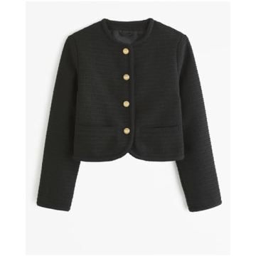 YEXPINE Women's Tweed Jacket: Stylish & Versatile Fall Fashion