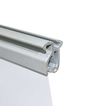 SIGNTALK USA Retractable Roll up Banner Stand for Trade Show Exhibition Store Displays (33 ½" x 80 inch (Stand Only))