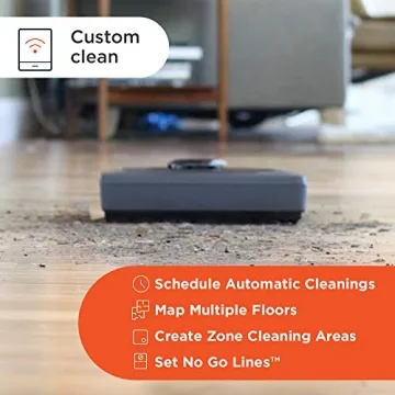 Neato D6 Robot Vacuum - Laser Guided Pet Hair Cleaner