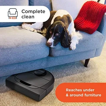 Neato D6 Robot Vacuum - Laser Guided Pet Hair Cleaner