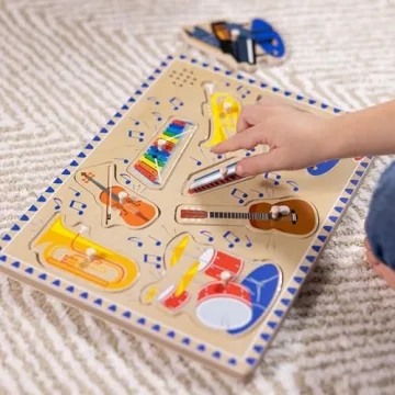 Melissa & Doug Musical Sound Puzzle for Toddlers
