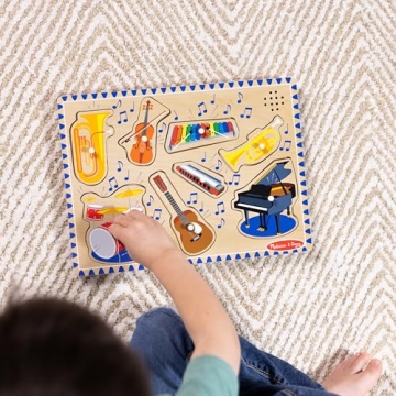 Melissa & Doug Musical Sound Puzzle for Toddlers