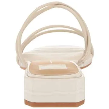 Dolce Vita womens Haize Heeled Sandal, Ivory Stella, 6.5 US