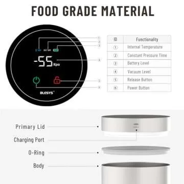 Smart Vacuum Coffee Canister for Ultimate Freshness